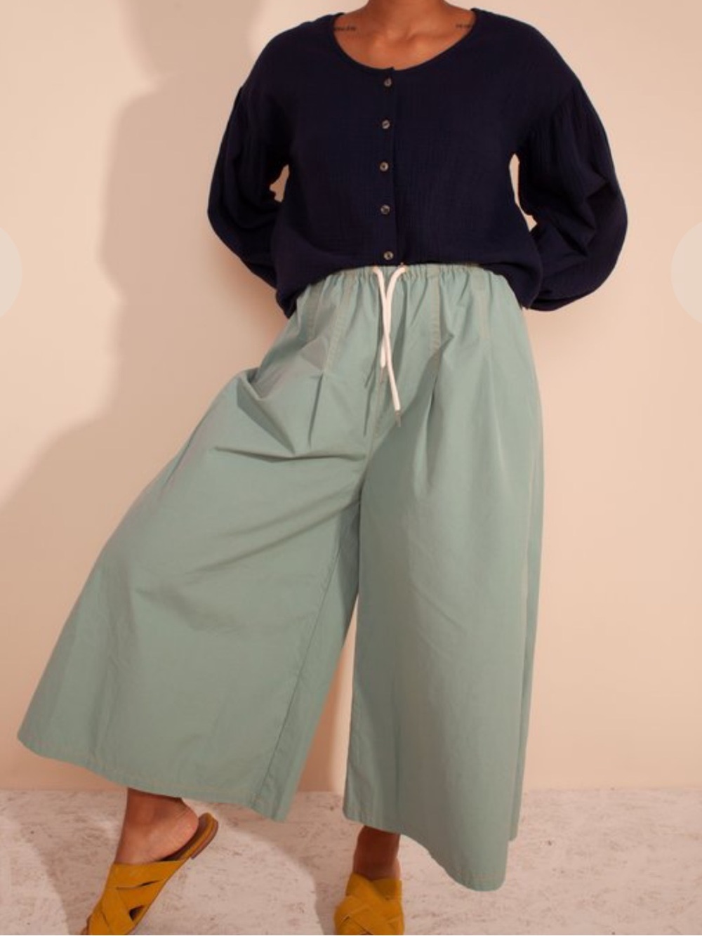 L.F. Markey Jared Trouser pants in Duck Egg